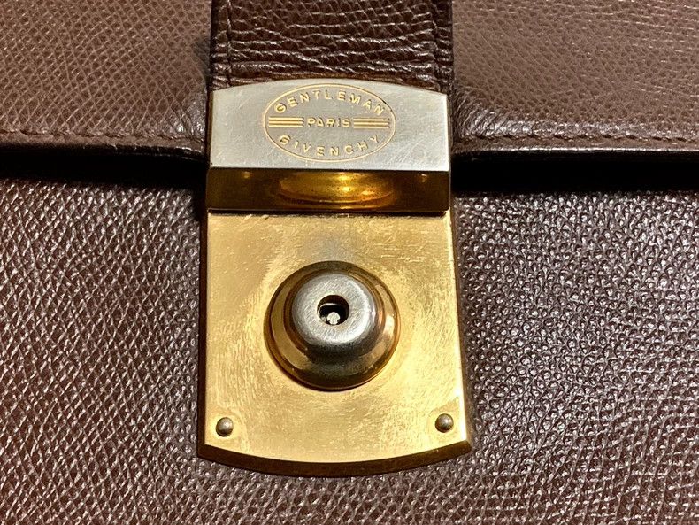 Givenchy Givenchy Vintage Leather Briefcase - dmc Size ONE SIZE - 5 Thumbnail