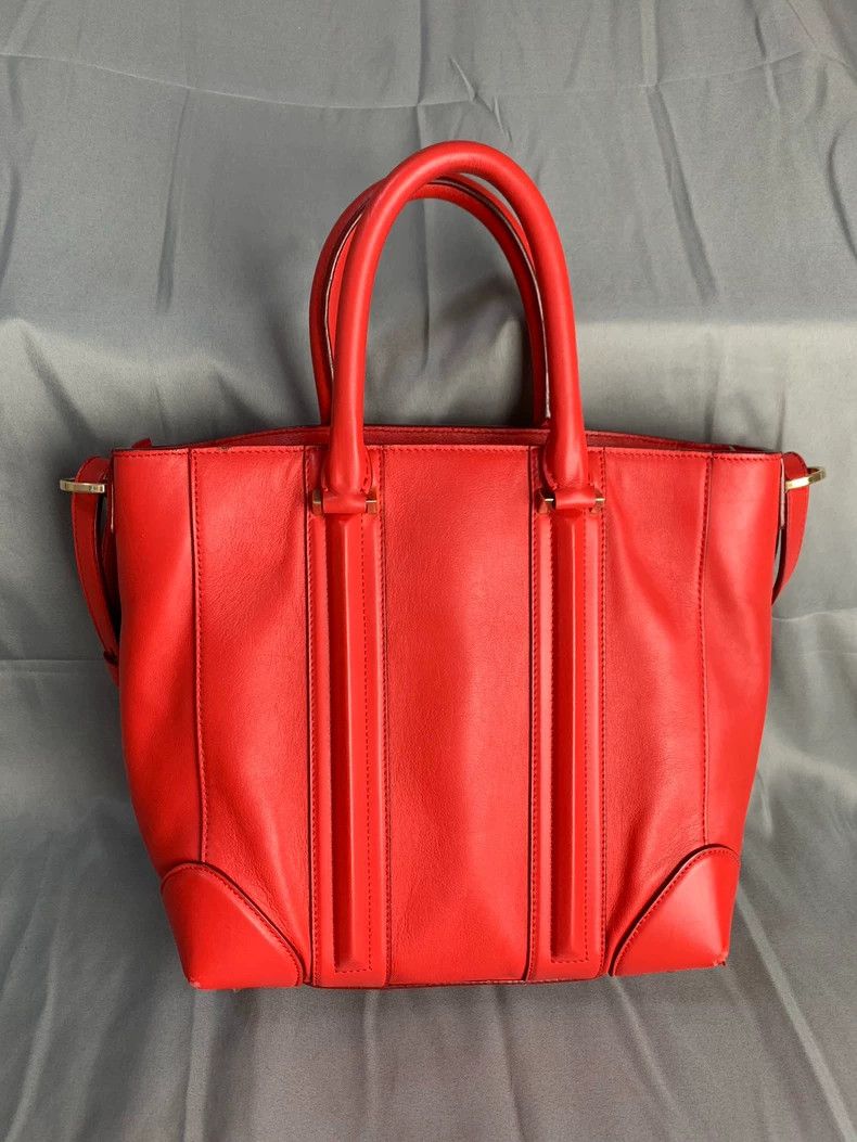 Givenchy Givenchy Red Leather Tote Handbag - dmc Size ONE SIZE - 3 Thumbnail