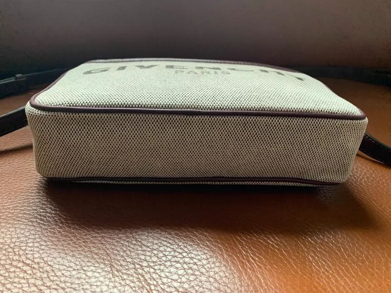 Givenchy Givenchy Gray Canvas Leather Camera Bag - dmc Size ONE SIZE - 3 Thumbnail