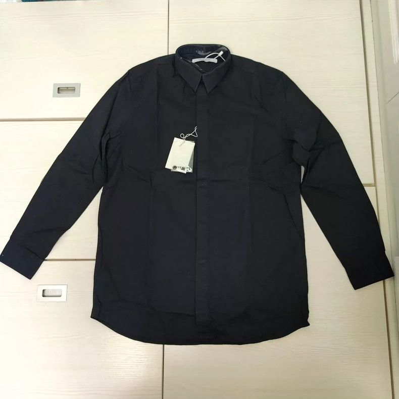 Givenchy Givenchy 2017ss Oversize Black Shirt - dmc Size US M / EU 48-50 / 2 - 4 Thumbnail