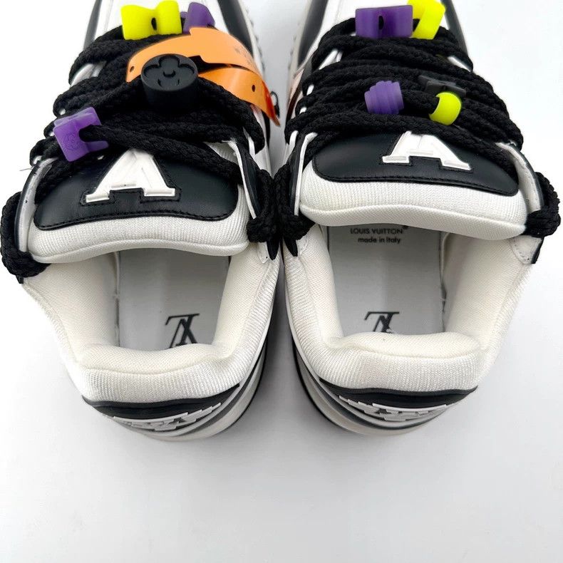 Louis Vuitton Louis Vuitton Trainer Panda Sneakers Size 40.5 - dmc Size US 8 / EU 41 - 6 Thumbnail