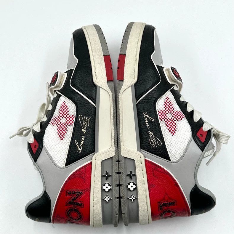 Louis Vuitton Louis Vuitton LV Trainer Strap Sneakers - dmc Size US 7 / EU 40 - 8 Thumbnail