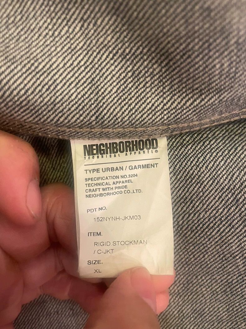 Neighborhood Neighborhood Raw Denim Jacket - dmc Size US M / EU 48-50 / 2 - 5 Thumbnail