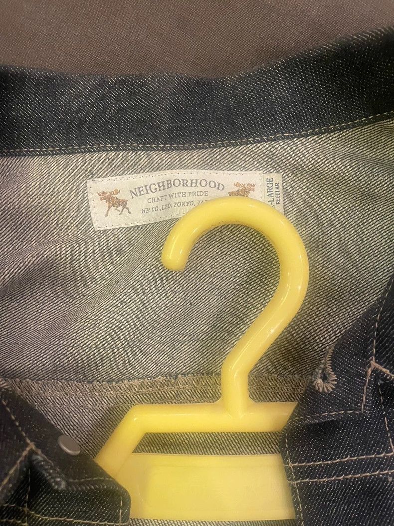 Neighborhood Neighborhood Raw Denim Jacket - dmc Size US M / EU 48-50 / 2 - 4 Thumbnail