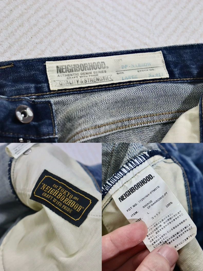 Neighborhood Neighborhood 17aw Savage Washed Jeans - dmc Size US 34 / EU 50 - 9 Thumbnail