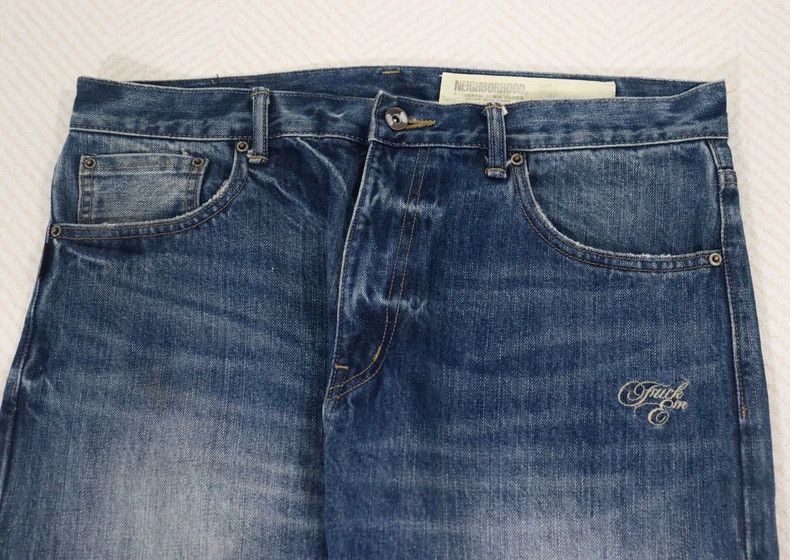 Neighborhood Neighborhood 17aw Savage Washed Jeans - dmc Size US 34 / EU 50 - 3 Thumbnail