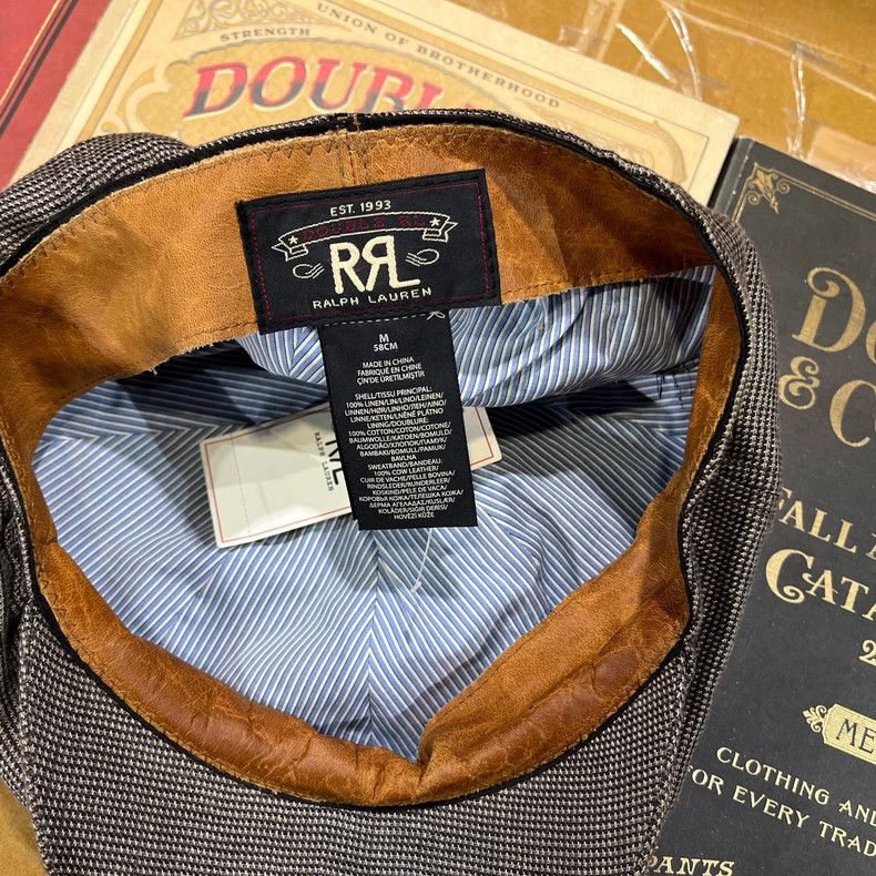RRL Ralph Lauren RRL Linen Newsboy Cap M - dmc Size ONE SIZE - 7 Thumbnail