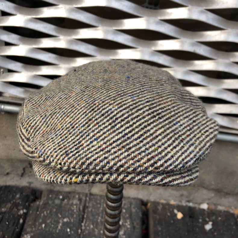 RRL Ralph Lauren RRL Houndstooth Wool Beret 59cm - dmc Size ONE SIZE - 2 Thumbnail
