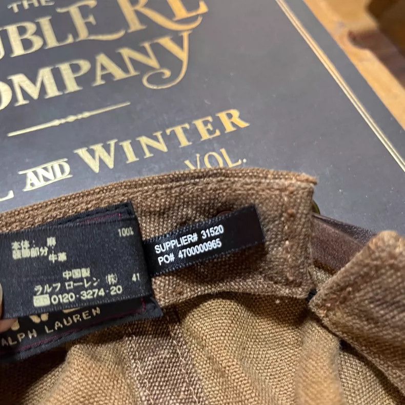 RRL Ralph Lauren RRL Double RL Soft Brim Hat - dmc Size ONE SIZE - 4 Thumbnail