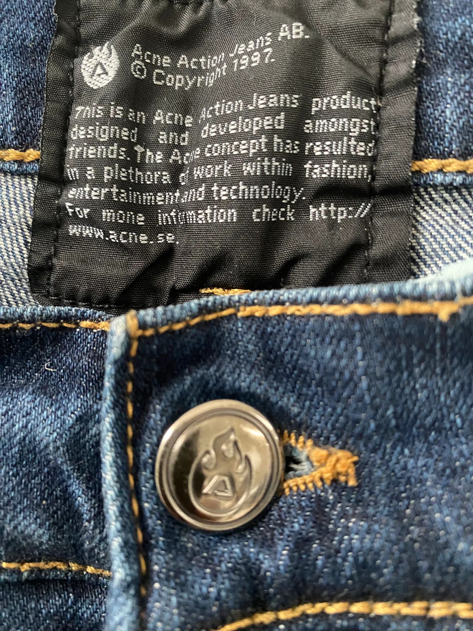 Acne Studios Acne Studios HEX DC Jeans Size 28" / US 6 / IT 42 - 2 Thumbnail