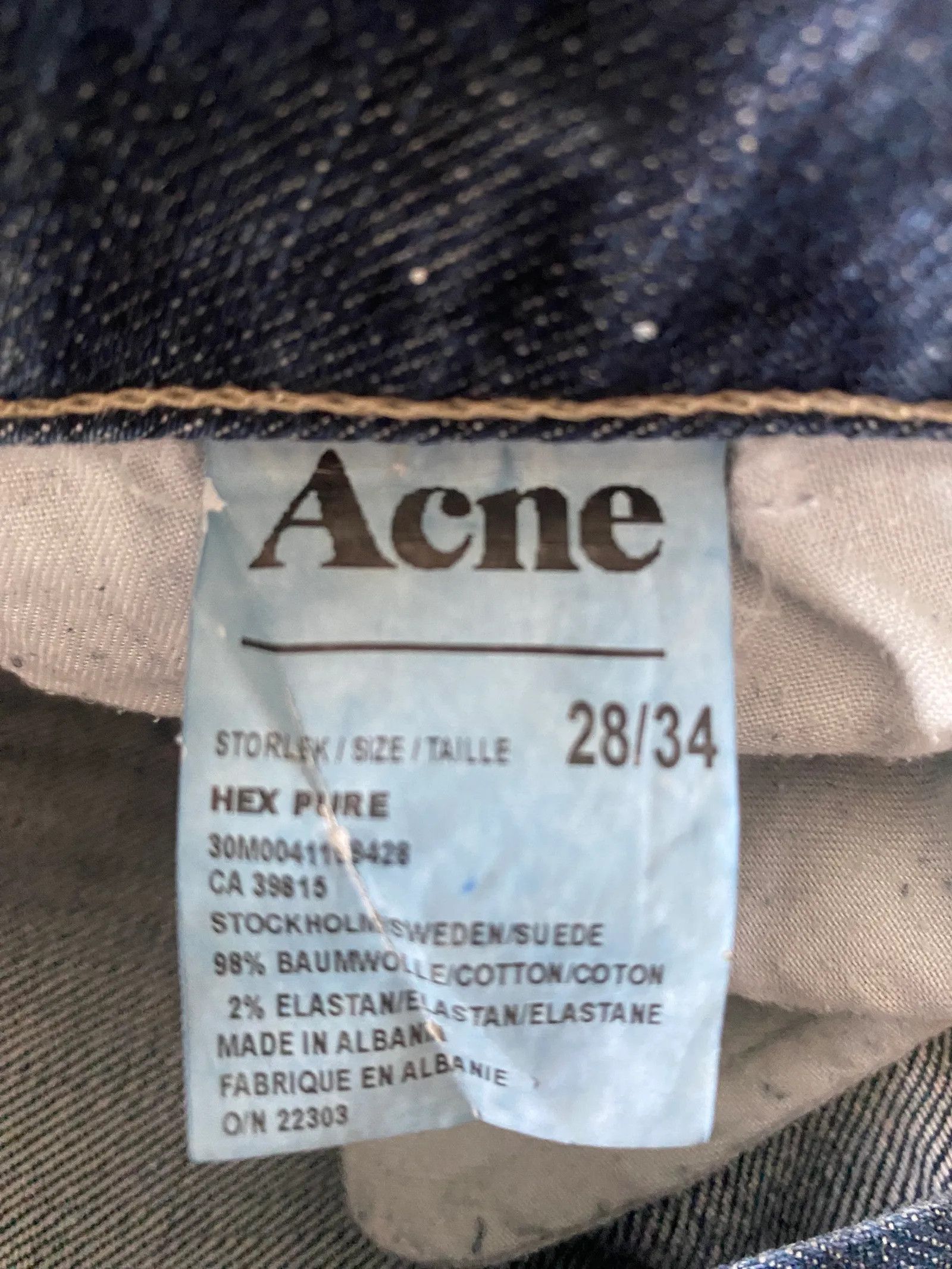 Acne Studios Acne Studios Jeans Size 28" / US 6 / IT 42 - 3 Thumbnail