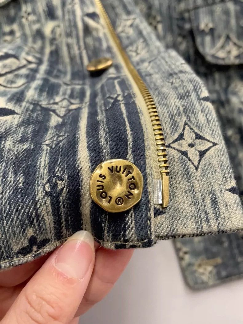 Louis Vuitton LV Fall Collection Denim Jacket 46 - dmc Size US L / EU 52-54 / 3 - 7 Thumbnail