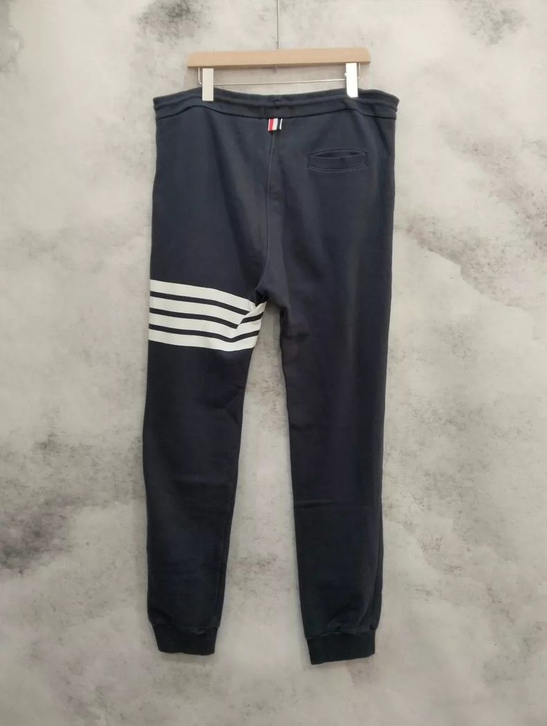 Thom Browne Thom Browne TB 4-Stripe Sweatpants - dmc Size US 30 / EU 46 - 2 Thumbnail