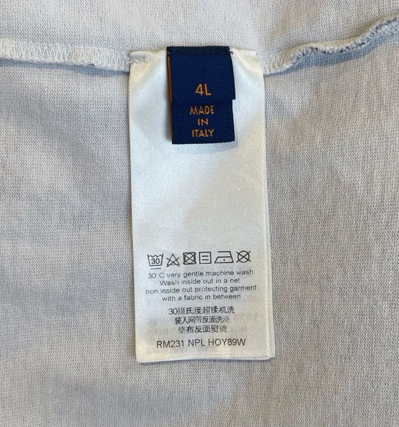 Louis Vuitton LV Tie-Dye Print Round Neck Tee - dmc Size US L / EU 52-54 / 3 - 7 Thumbnail