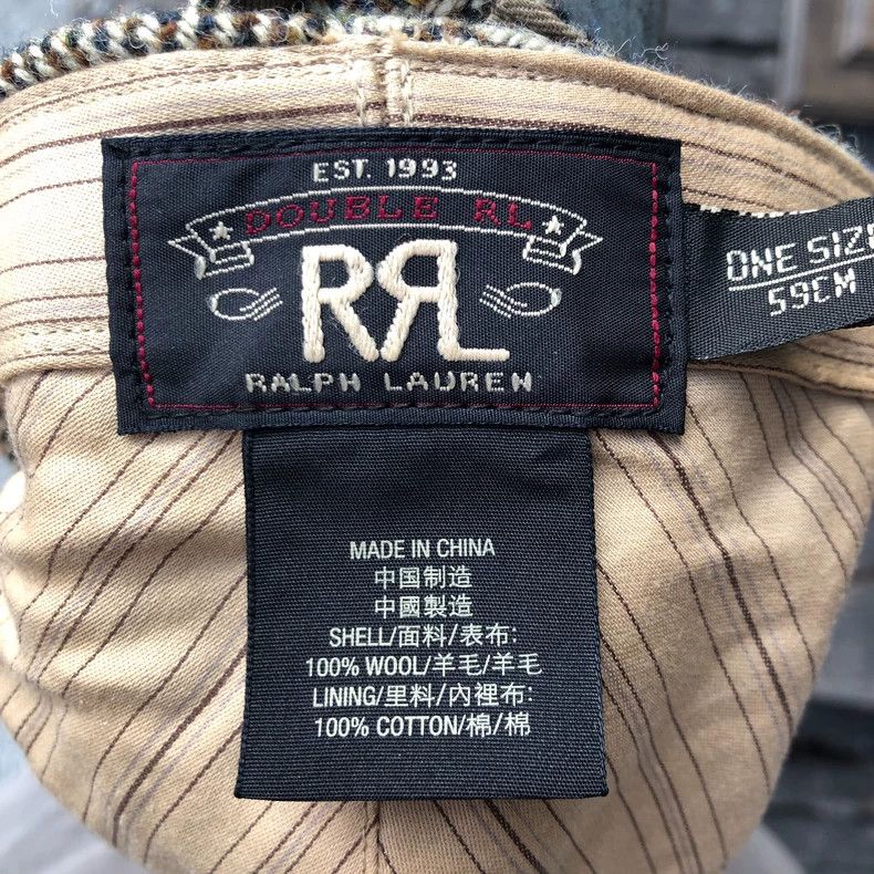 RRL Ralph Lauren RRL Double RL Houndstooth Wool Beret - dmc Size ONE SIZE - 8 Thumbnail