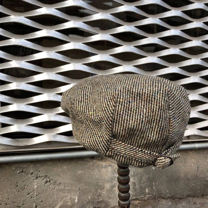 RRL Ralph Lauren RRL Double RL Houndstooth Wool Beret - dmc Size ONE SIZE - 3 Thumbnail