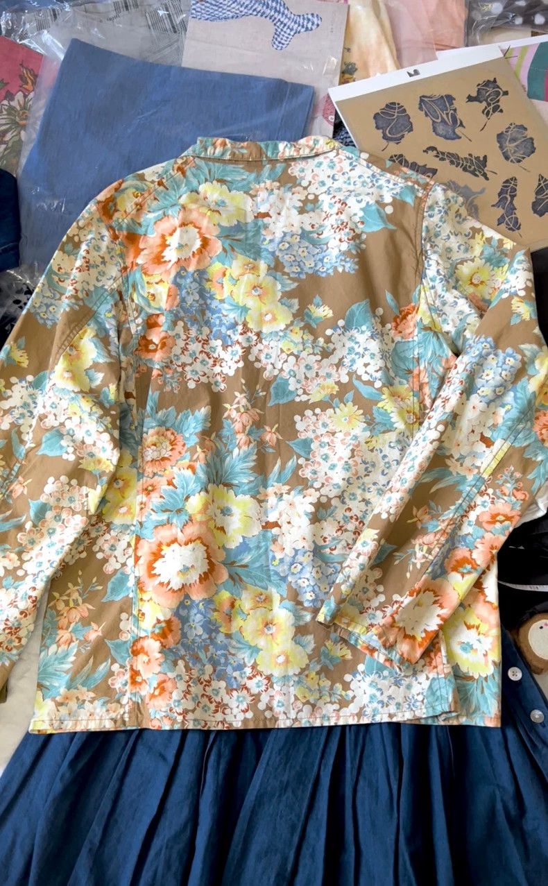 Kapital Kapital Floral Print Light Cotton Jacket - dmc Size US S / EU 44-46 / 1 - 7 Thumbnail