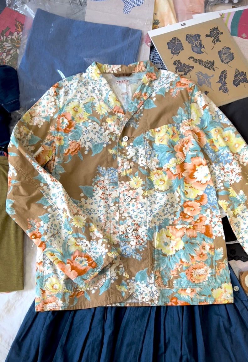 Kapital Kapital Floral Print Light Cotton Jacket - dmc Size US S / EU 44-46 / 1 - 2 Thumbnail