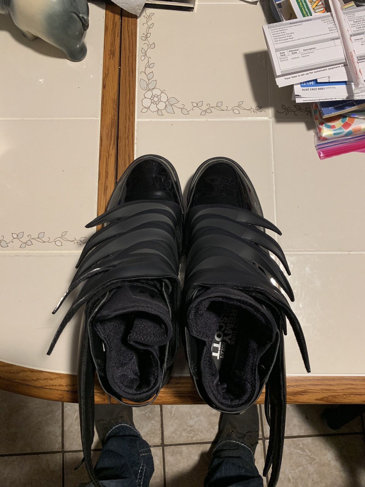 Adidas Jeremy Scott Limited Edition Jeremy scott adidas 3.0 Dark Knight Grailed