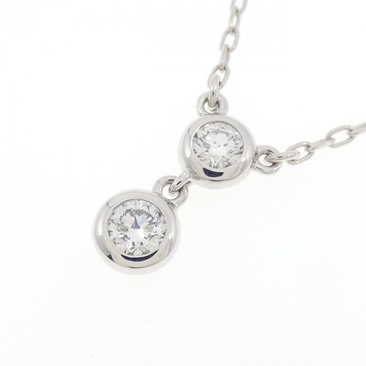 Mikimoto Mikimoto Mikimoto Au750 Diamond Necklace Calfskin Necklace DUTY FREE for USA Size ONE SIZE - 3 Thumbnail