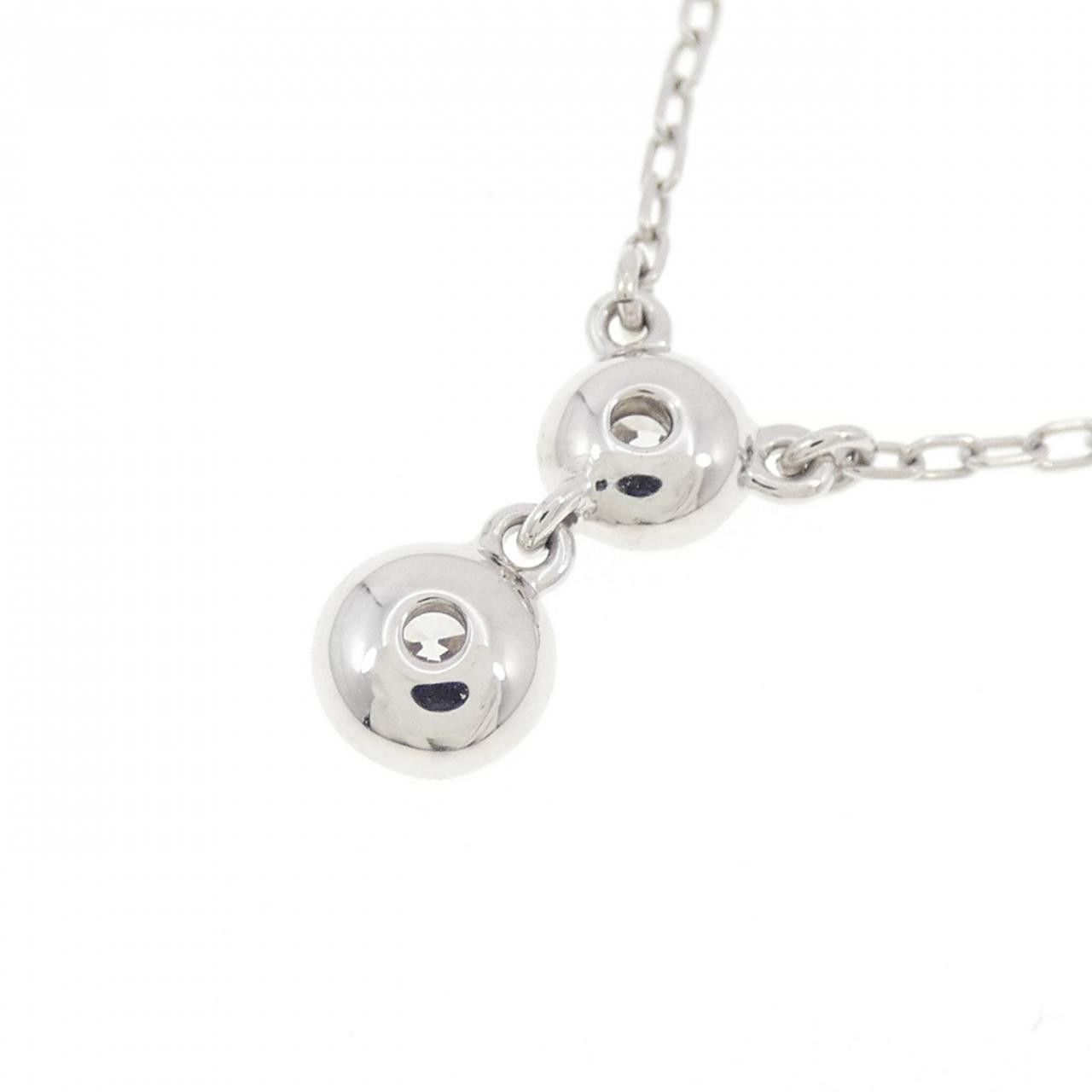 Mikimoto Mikimoto Mikimoto Au750 Diamond Necklace Calfskin Necklace DUTY FREE for USA Size ONE SIZE - 4 Thumbnail