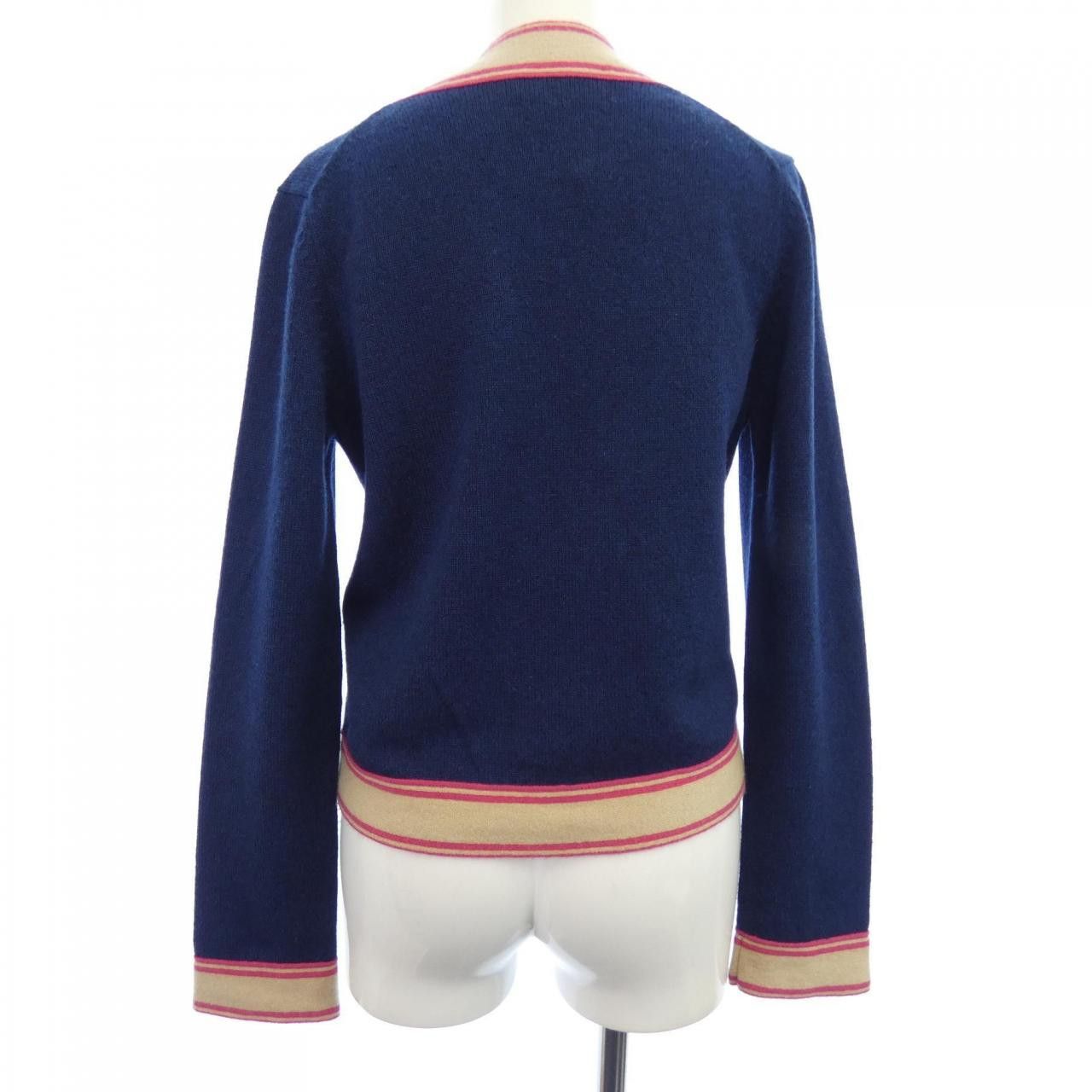 Chanel Chanel Chanel P62955K48449 100% Cashmere Cardigan Others Tops P62955K48449 DUTY FREE for USA Size ONE SIZE - 2 Thumbnail