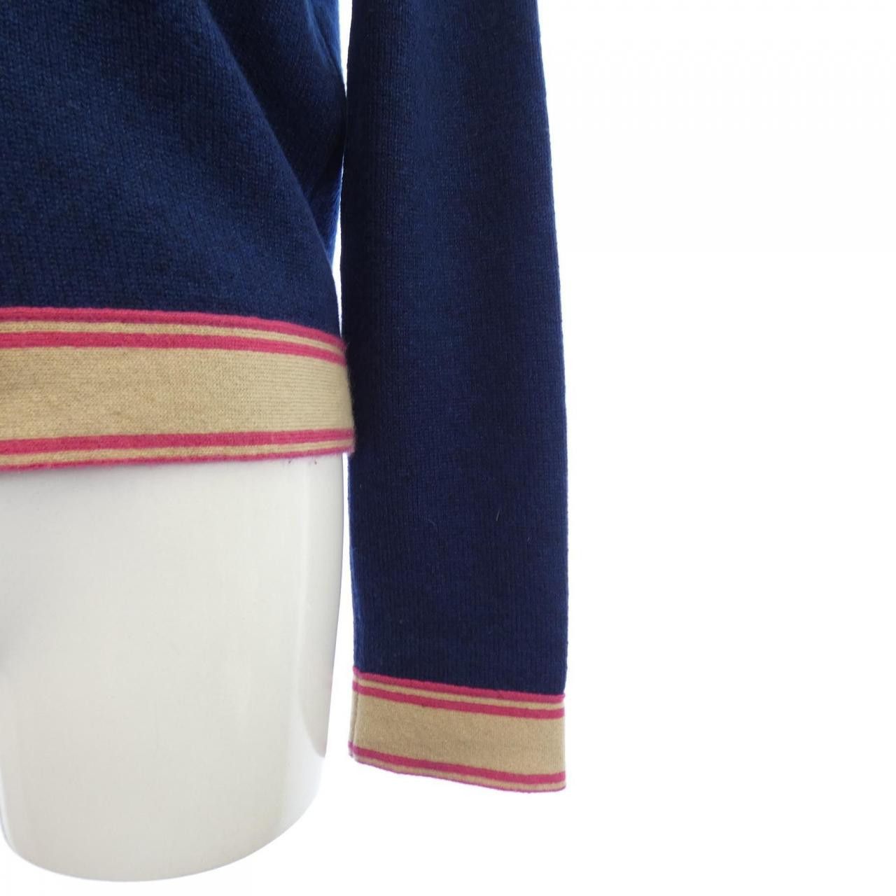 Chanel Chanel Chanel P62955K48449 100% Cashmere Cardigan Others Tops P62955K48449 DUTY FREE for USA Size ONE SIZE - 7 Thumbnail