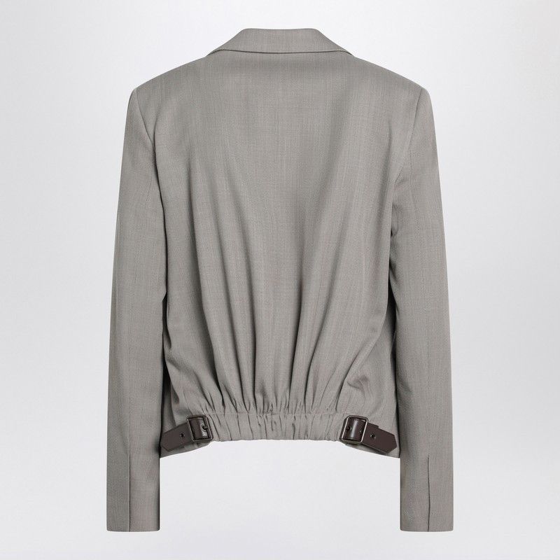 Loewe Loewe Beige Melange Wool Jacket Size S / US 4 / IT 40 - 2 Thumbnail