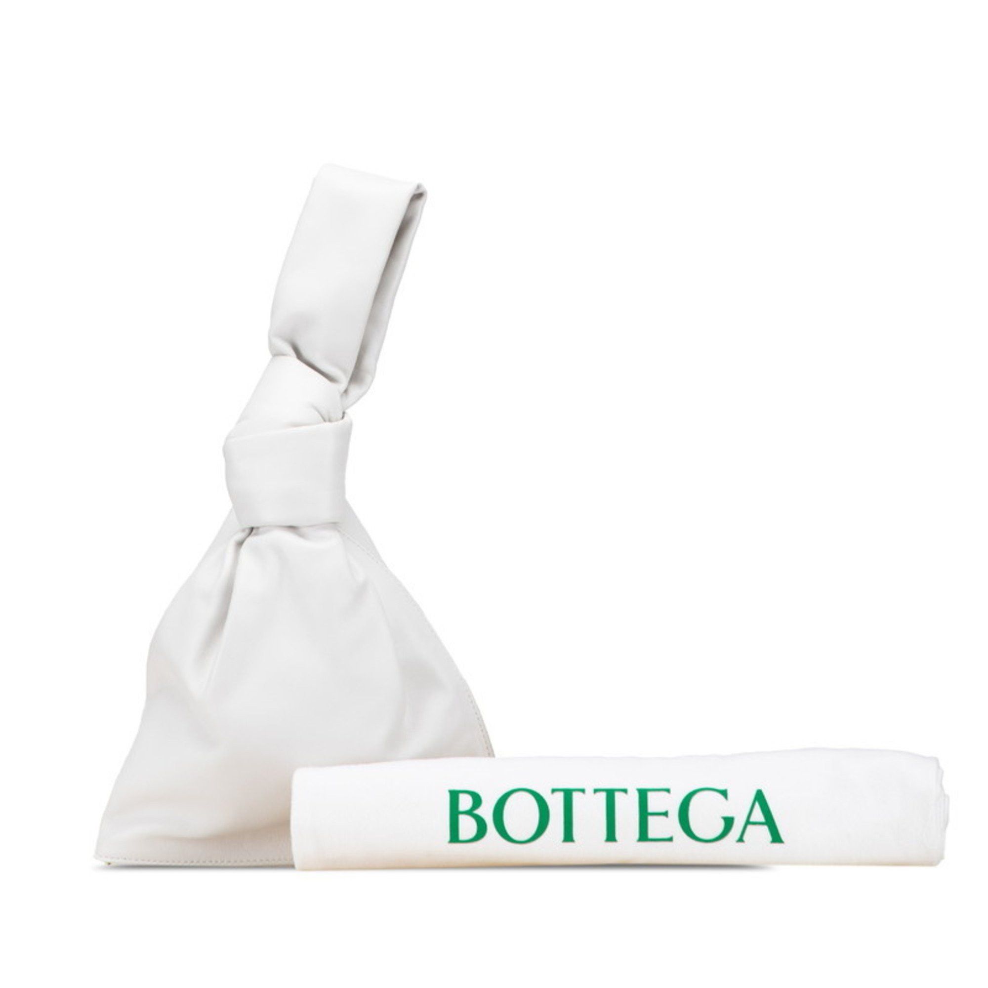 Bottega Veneta Bottega Veneta Women's Leather Handbag White Size ONE SIZE - 10 Thumbnail