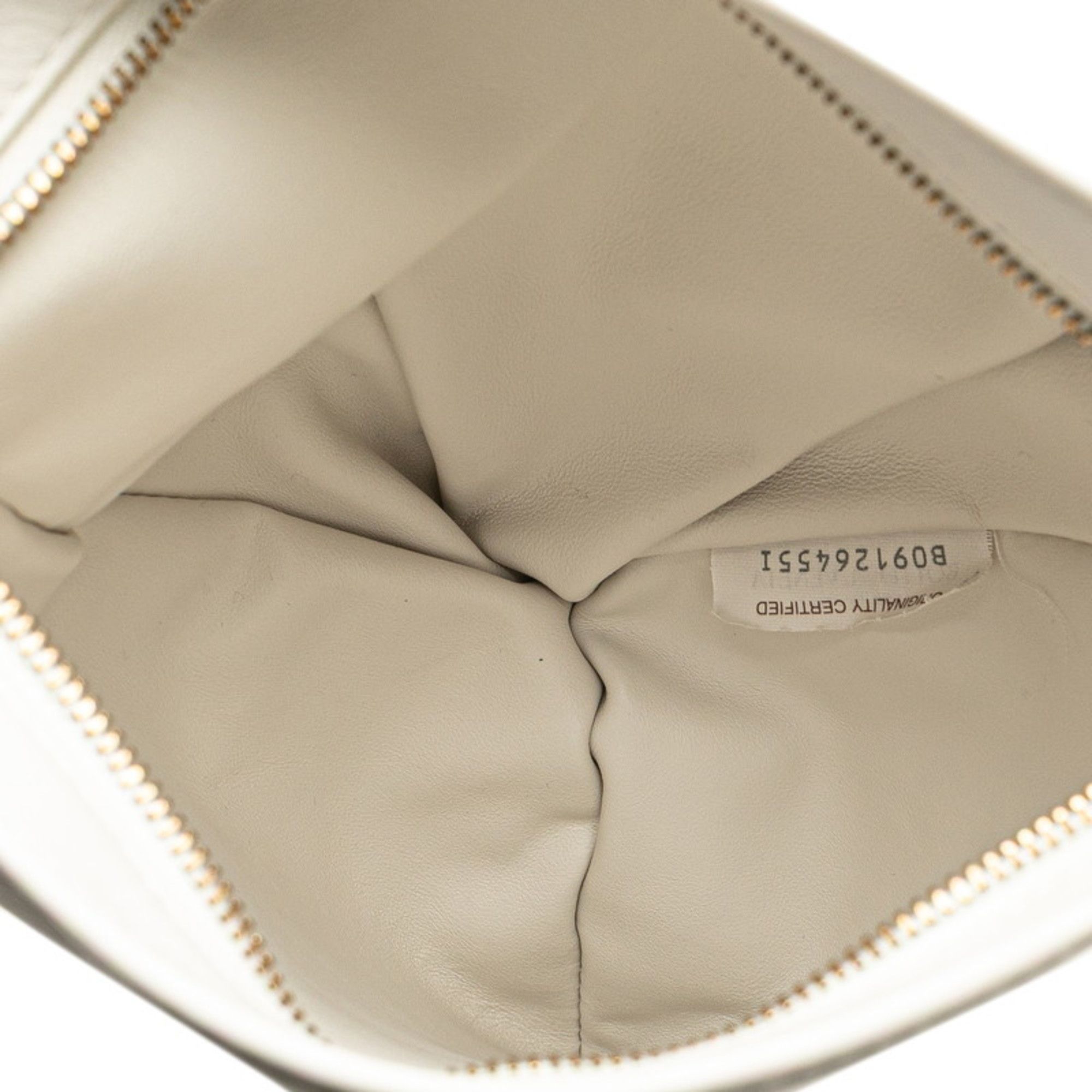 Bottega Veneta Bottega Veneta Women's Leather Handbag White Size ONE SIZE - 7 Thumbnail