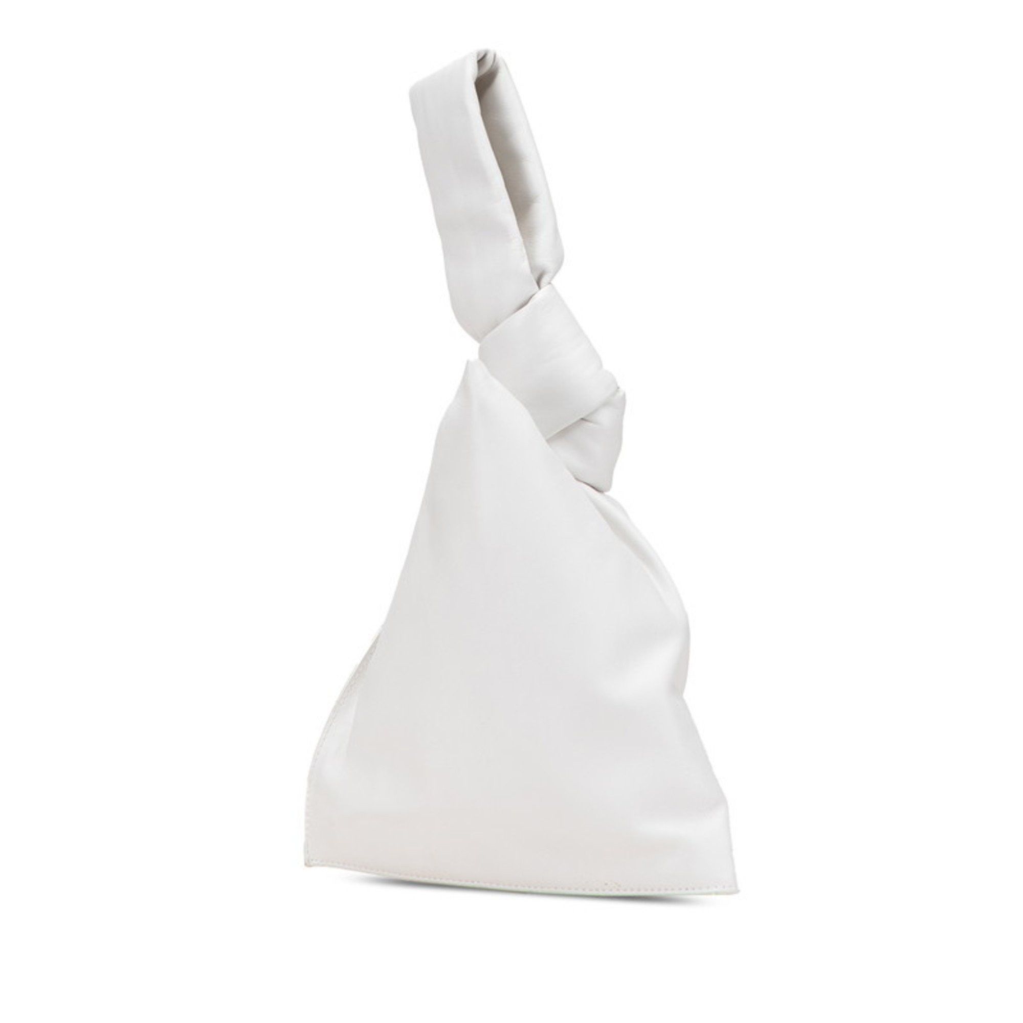 Bottega Veneta Bottega Veneta Women's Leather Handbag White Size ONE SIZE - 2 Thumbnail