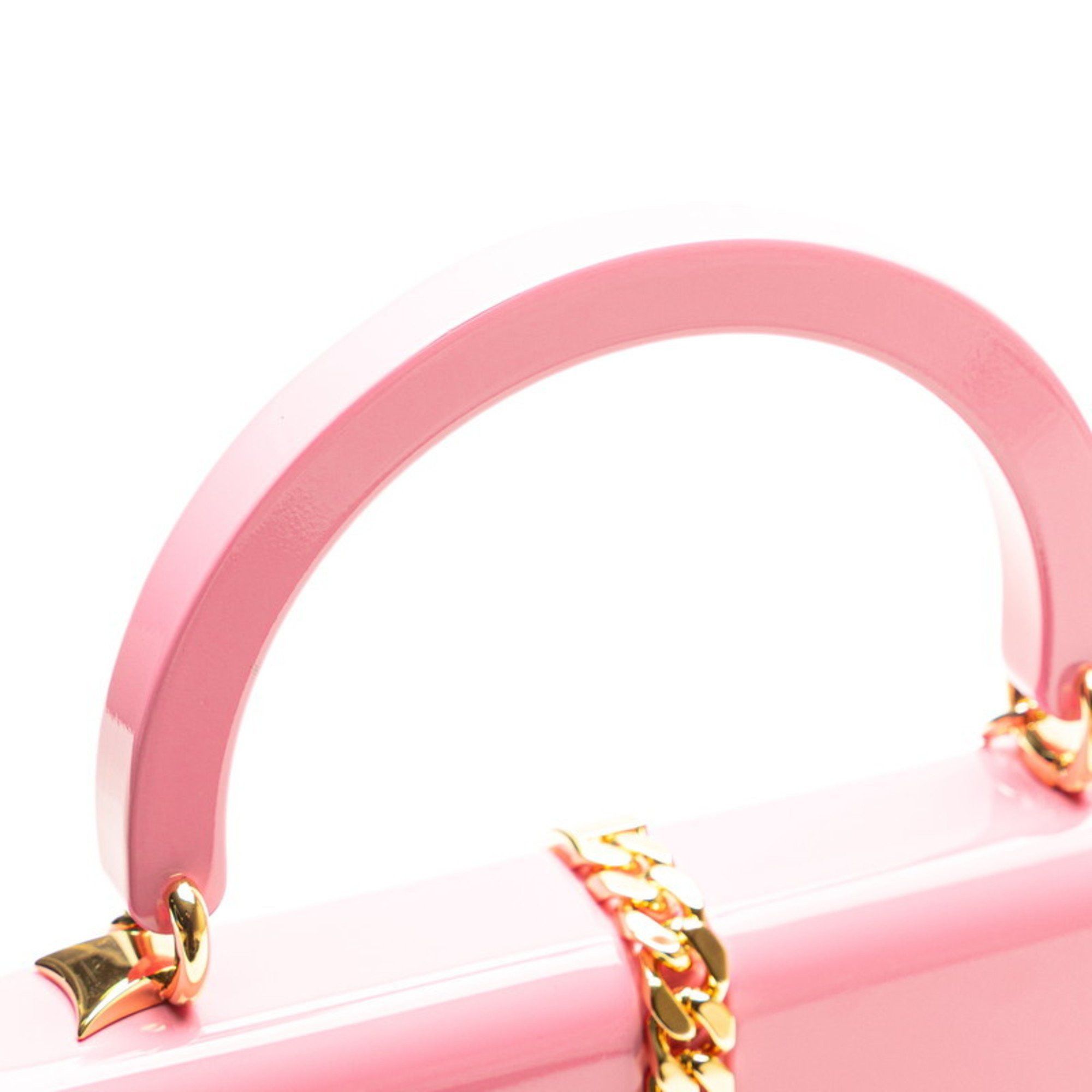Gucci Gucci Sylvie 1969 Handbag Chain Shoulder Bag 2WAY 589482 Pink Gold Plastic Women's GUCCI Size ONE SIZE - 5 Thumbnail
