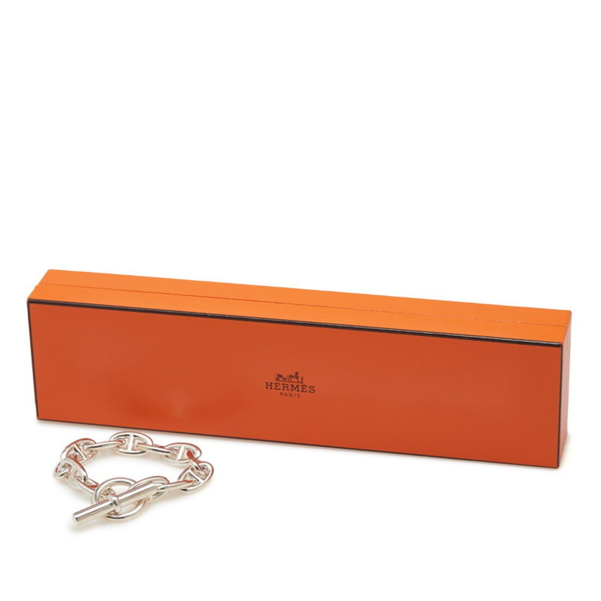 Hermes Hermes Hermès Chaine d'Ancre GM 12-link bracelet in SV925 silver for men Size ONE SIZE - 7 Thumbnail