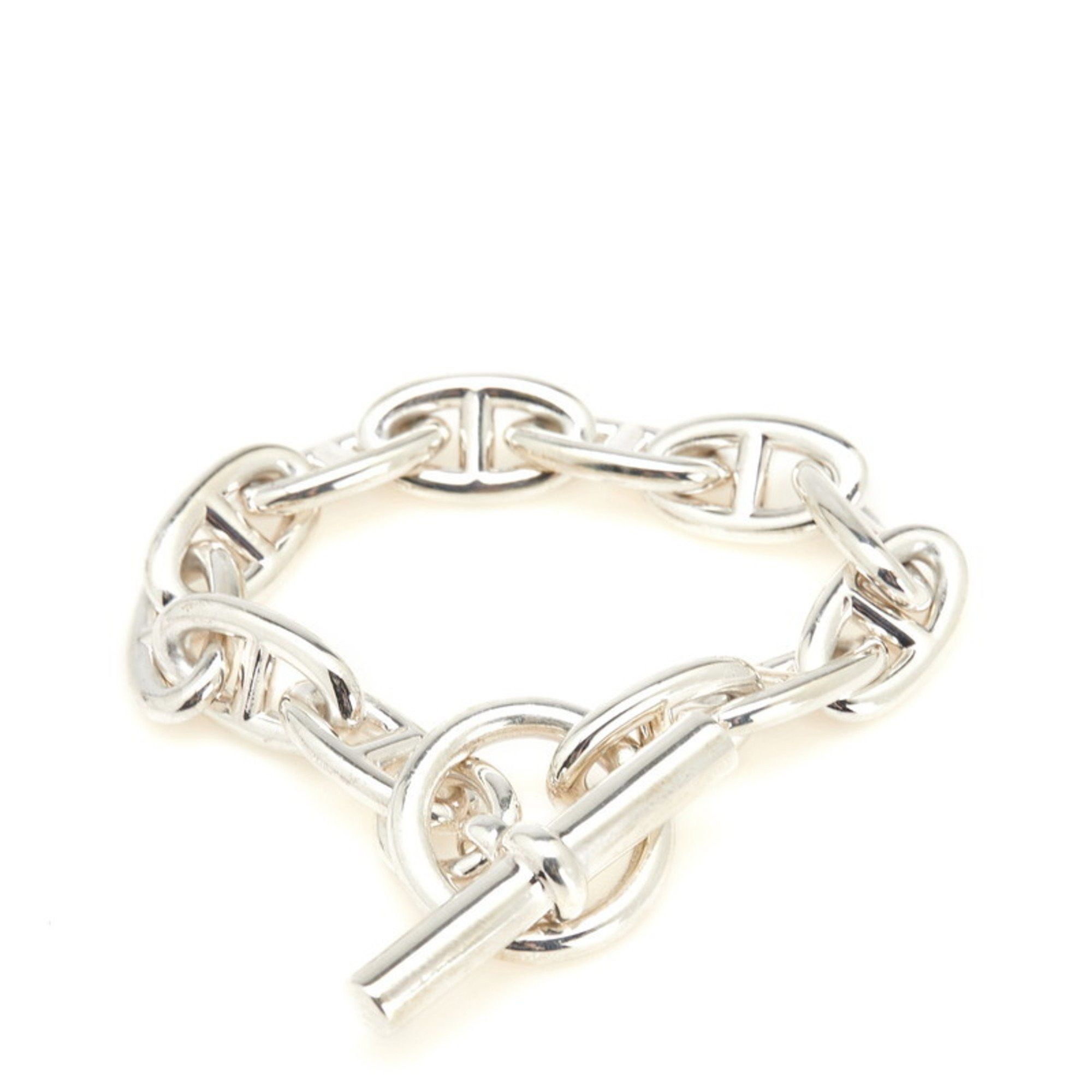 Hermes Hermes Hermès Chaine d'Ancre GM 12-link bracelet in SV925 silver for men Size ONE SIZE - 3 Thumbnail