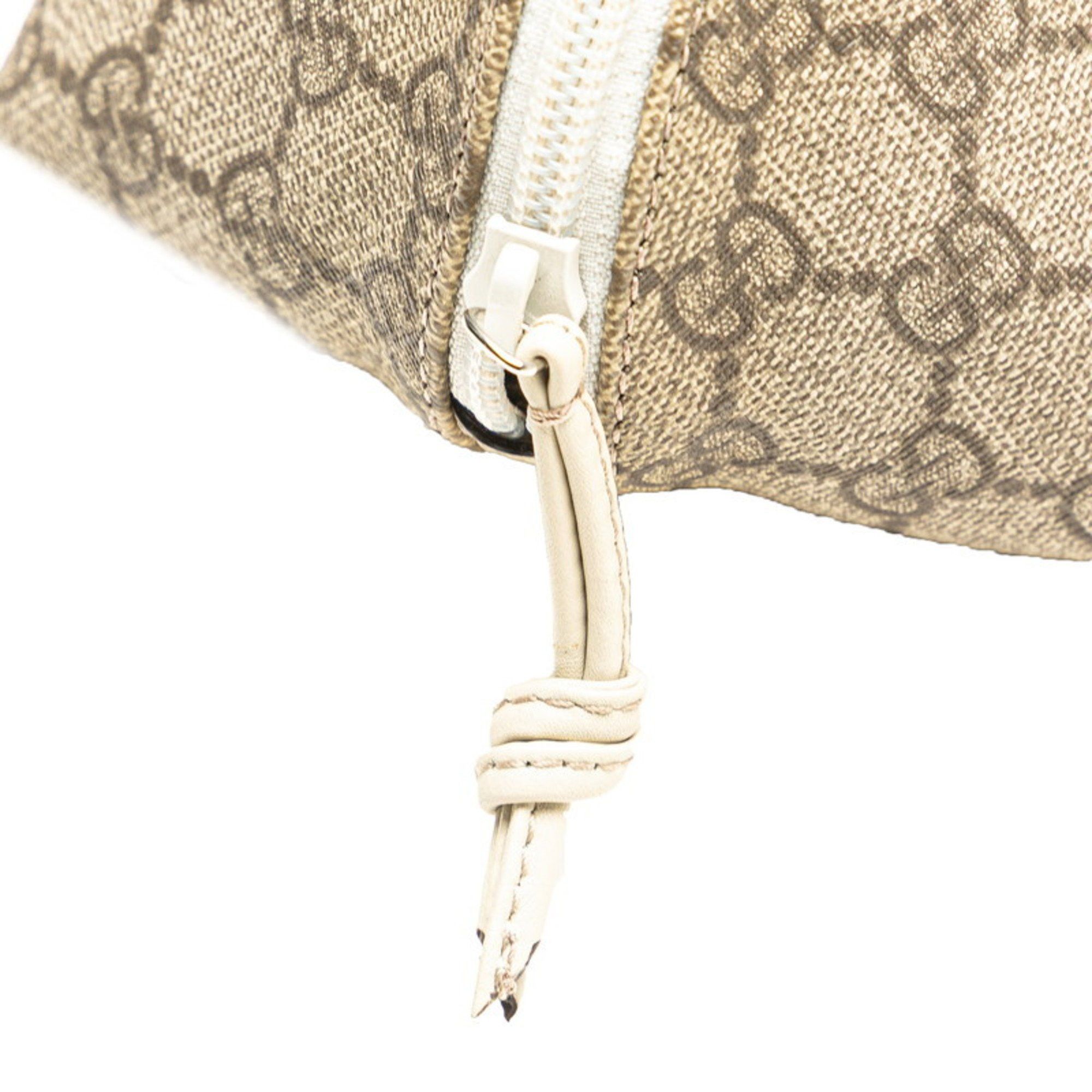 Gucci Gucci GG Supreme Children's Zoo Pig Mini Handbag 271093 Beige Leather Women's GUCCI Size ONE SIZE - 6 Thumbnail