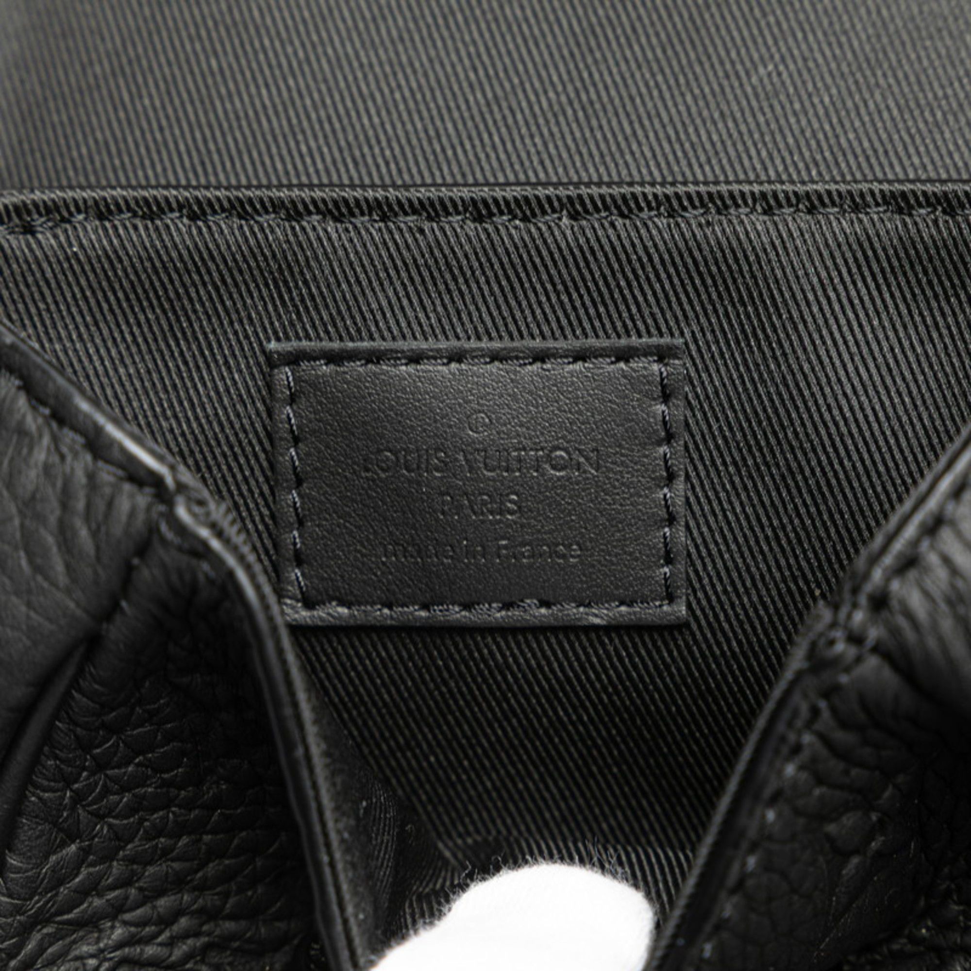 Louis Vuitton Louis Vuitton Taurillon Monogram Pico S-Lock Mini Handbag/Shoulder Bag, 2-Way, M83148, Black Leather, Women's, LOUIS VUITTON Size ONE SIZE - 9 Thumbnail