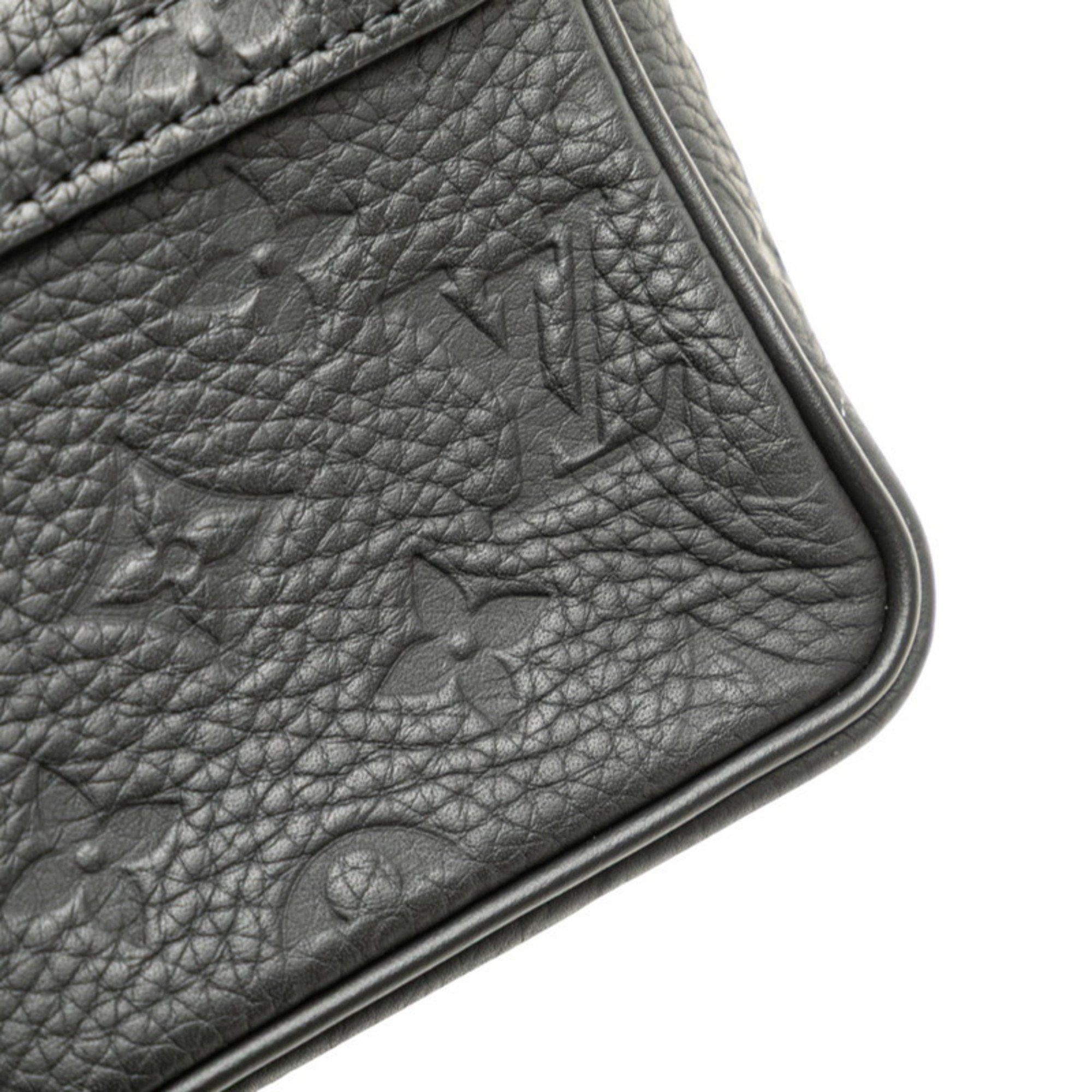 Louis Vuitton Louis Vuitton Taurillon Monogram Pico S-Lock Mini Handbag/Shoulder Bag, 2-Way, M83148, Black Leather, Women's, LOUIS VUITTON Size ONE SIZE - 4 Thumbnail