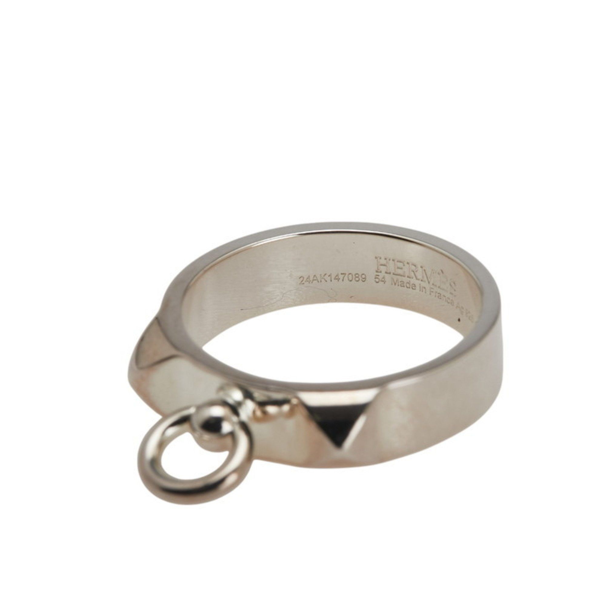 Hermes Hermès Collier de Chien Ring #54 SV925 Silver Women's HERMES Size ONE SIZE - 6 Thumbnail