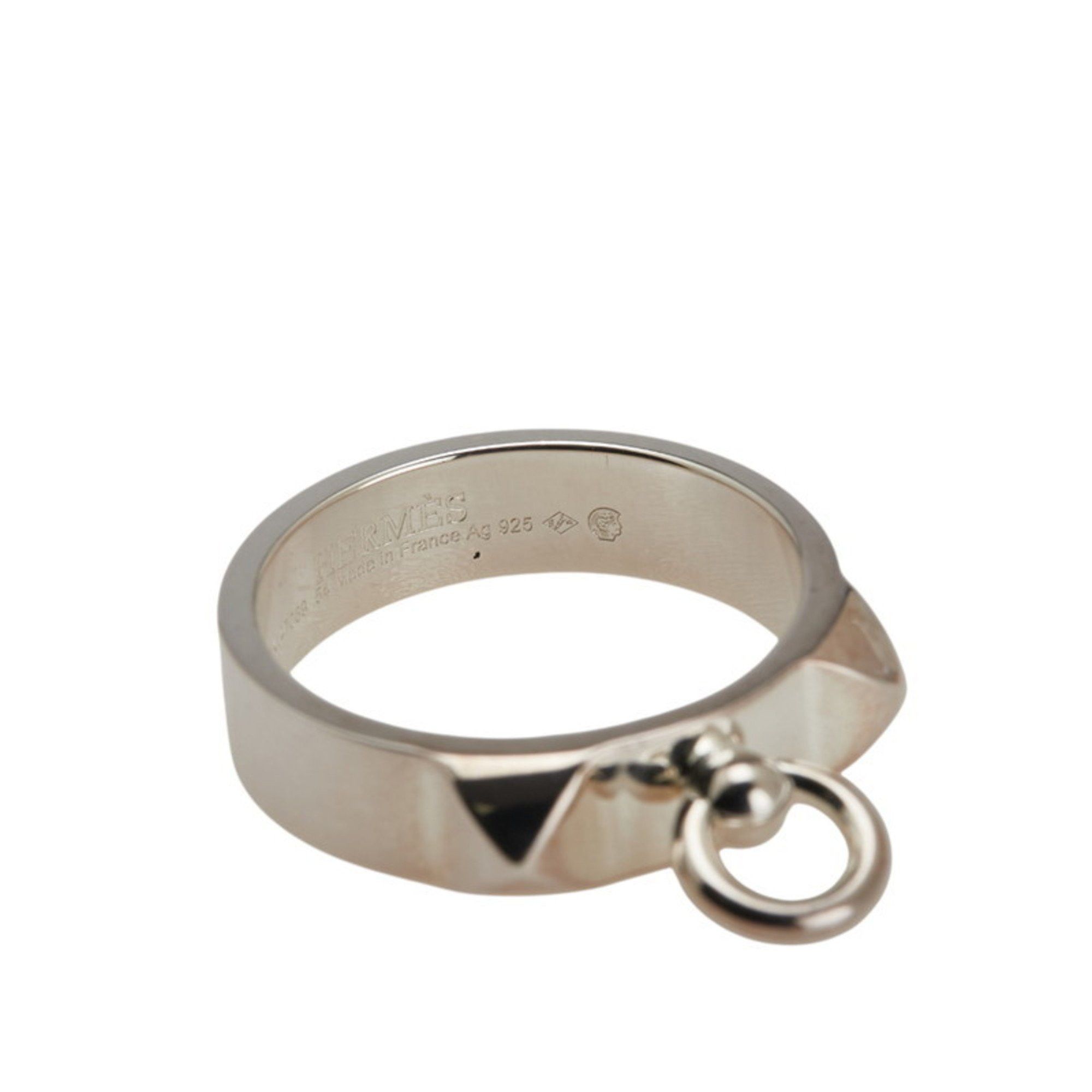 Hermes Hermès Collier de Chien Ring #54 SV925 Silver Women's HERMES Size ONE SIZE - 5 Thumbnail