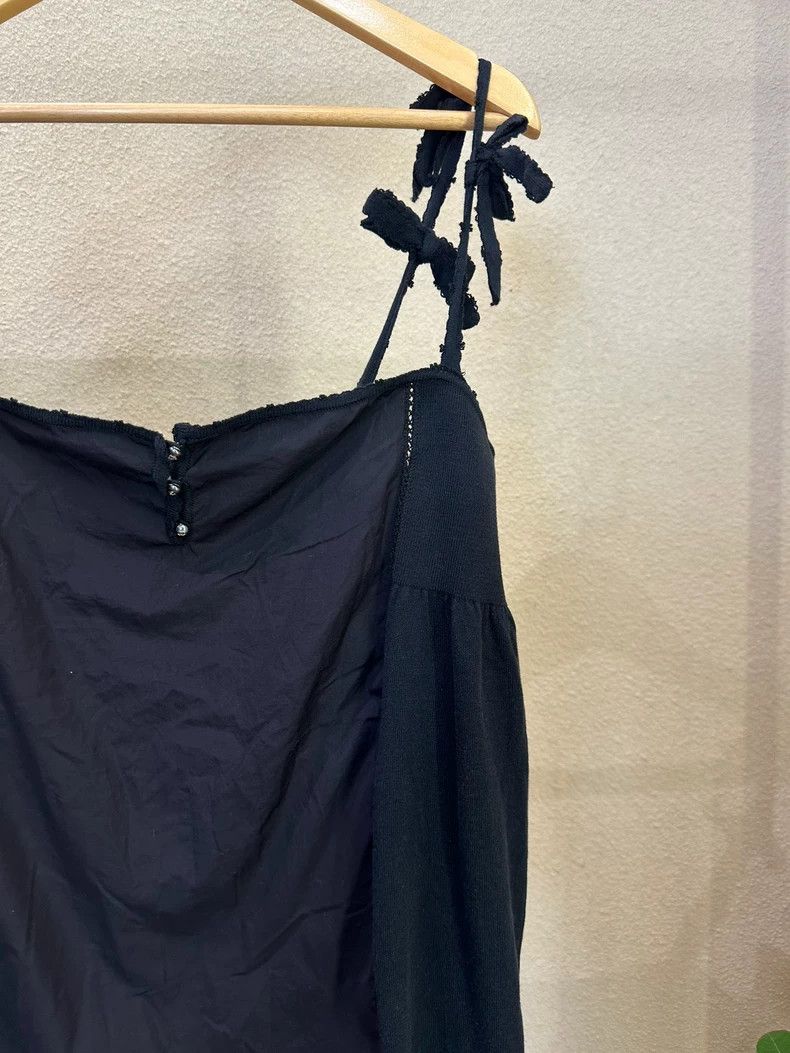 Chanel Chanel Black Bow Spliced Camisole - dmc Size US M / EU 48-50 / 2 - 3 Thumbnail