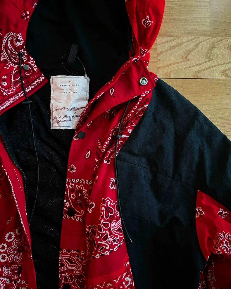 READYMADE Red Bandana Print Jacket Size 2 - dmc Size US M / EU 48-50 / 2 - 2 Thumbnail