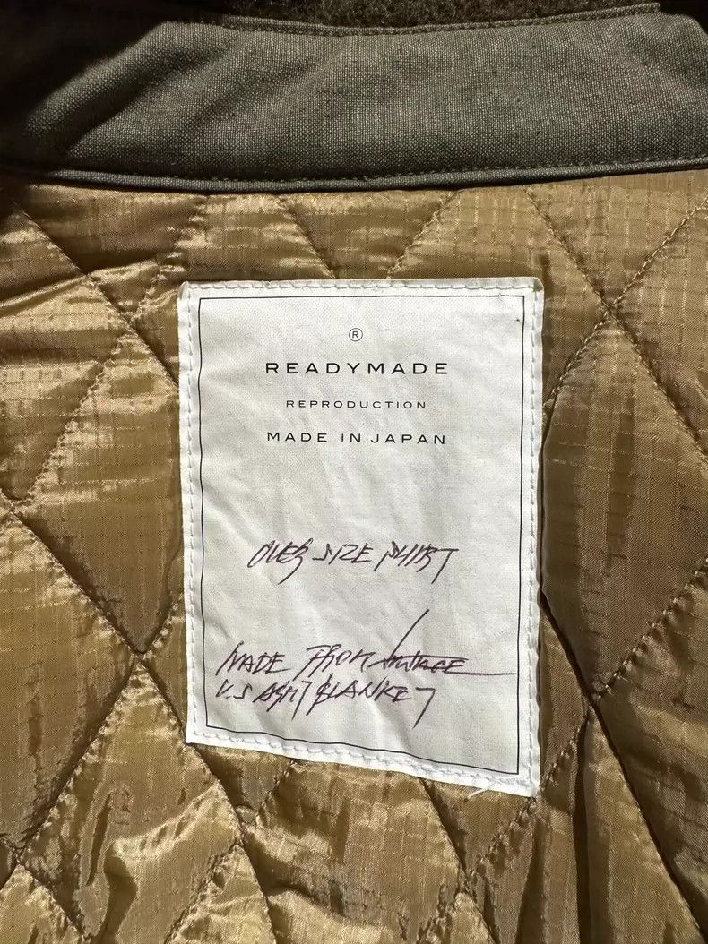READYMADE READYMADE Cotton-Lined Wool Coat - dmc Size US L / EU 52-54 / 3 - 5 Thumbnail