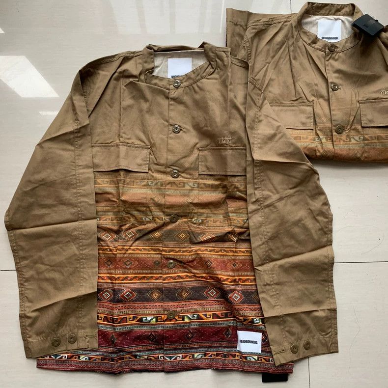 Neighborhood NEIGHBORHOOD MIL.VE Long Sleeve Shirt - dmc Size US M / EU 48-50 / 2 - 2 Thumbnail