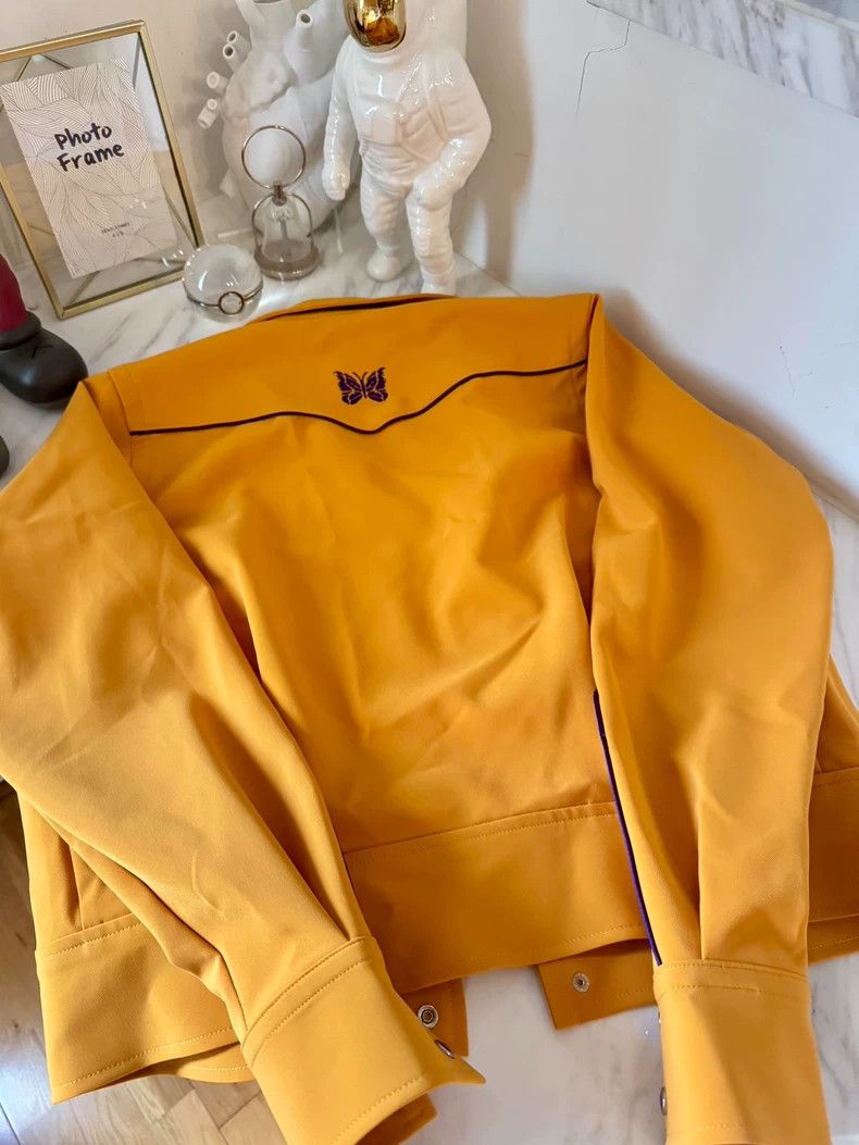 Needles NEEDLES Yellow Jacket with Butterfly Logo - dmc Size US S / EU 44-46 / 1 - 8 Thumbnail