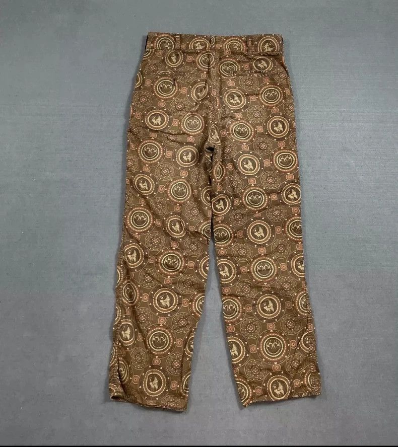 Needles Needles Ethnic Totem Print Casual Pants - dmc Size US 28 / EU 44 - 2 Thumbnail