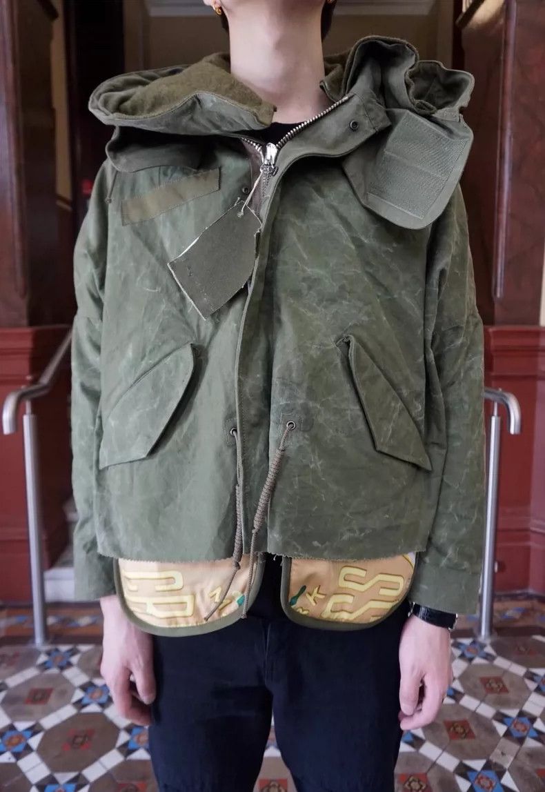 READYMADE READYMADE Green Cut Fishtail Parka - dmc Size US M / EU 48-50 / 2 - 2 Thumbnail