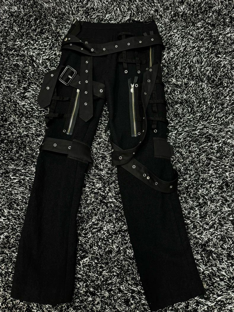 Takahiromiyashita The Soloist. TAKAHIROMIYASHITA TheSoloist Wool Cargo Pants - dmc Size US 36 / EU 52 - 2 Thumbnail
