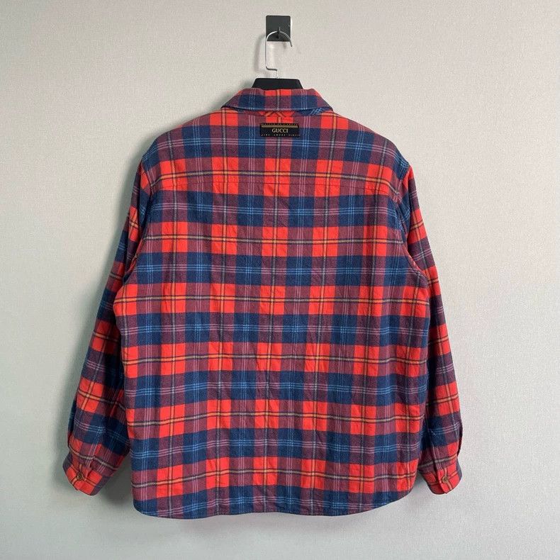 Gucci Gucci Disney Mickey Check Shirt Jacket - dmc Size US M / EU 48-50 / 2 - 2 Thumbnail