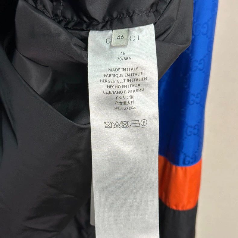 Gucci Gucci Detachable Black Blue Jacket - dmc Size US M / EU 48-50 / 2 - 4 Thumbnail