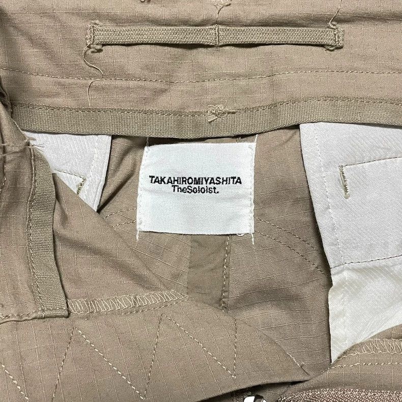 Takahiromiyashita The Soloist. takahiromiyashita bondage cargo pants - dmc Size US 31 - 7 Thumbnail